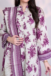 IRIS - Printed Unstitched Khaddar Suit (3 Piece) 3162